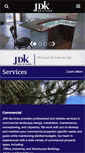 Mobile Screenshot of jdkservices.com